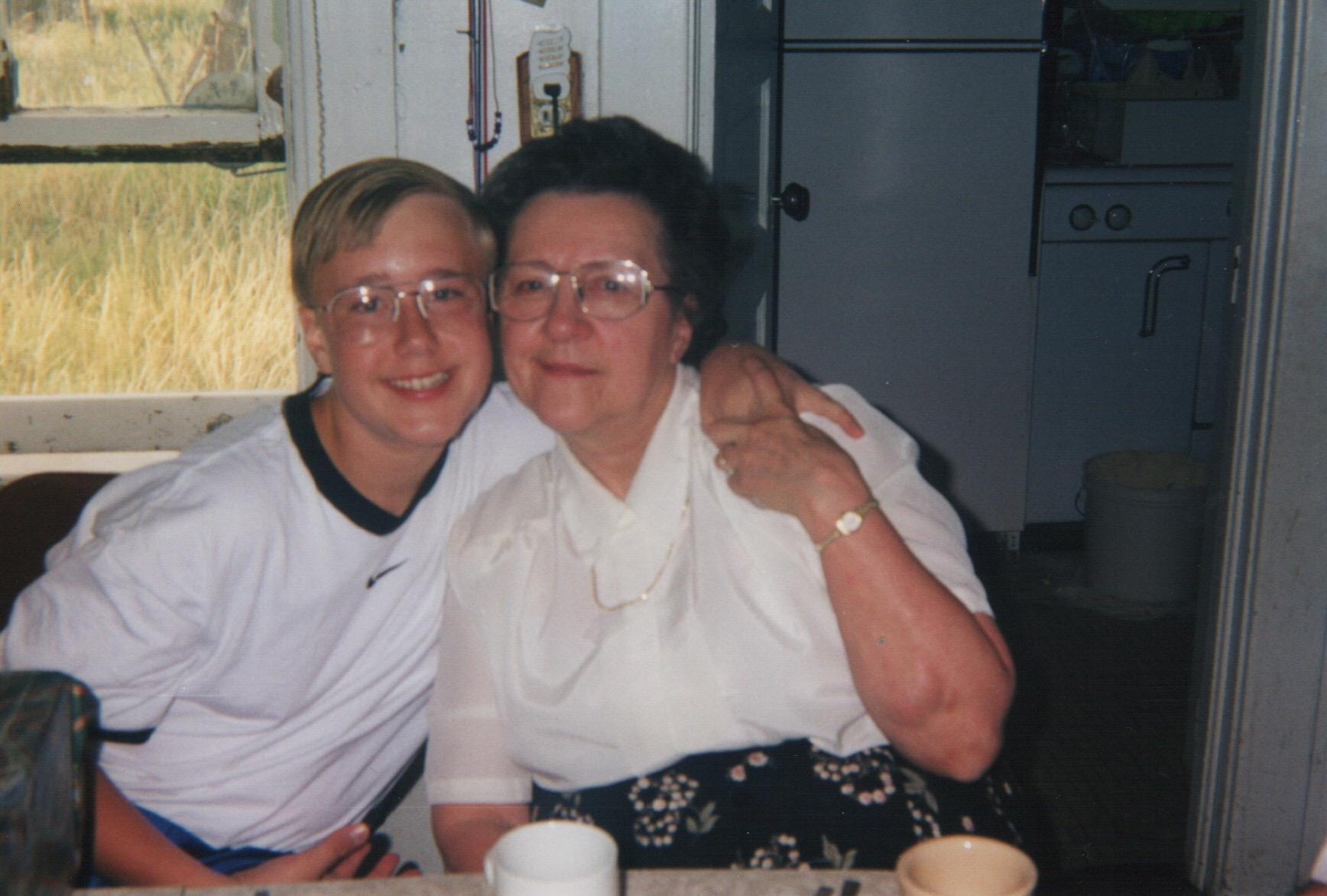 Photo with Grandma